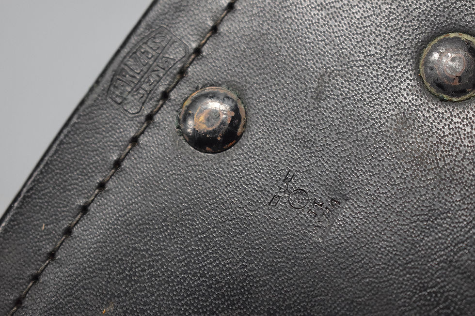 Thumbnail: Zeiss 7x50 Kriegsmarine Küstenartillerie binoculars 'Artl.' + case