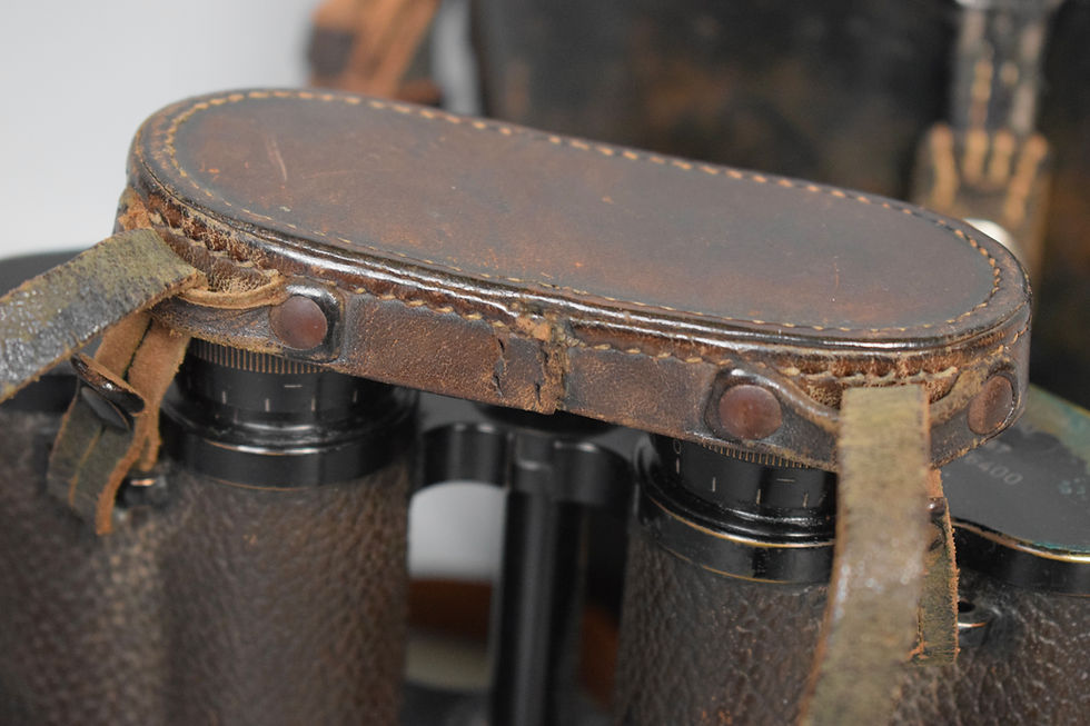 Thumbnail: Early Leitz Wetzlar 10x50 Dienstglas Officer's binoculars