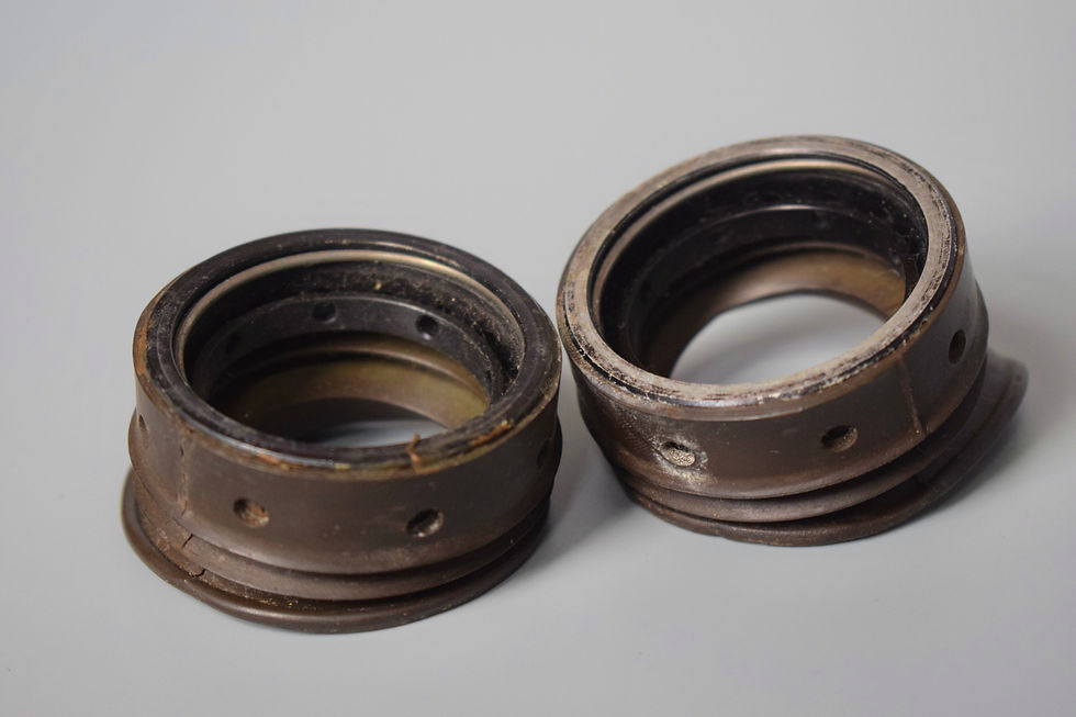 Thumbnail: Kriegsmarine style 8x60 binocular rubber eyecups