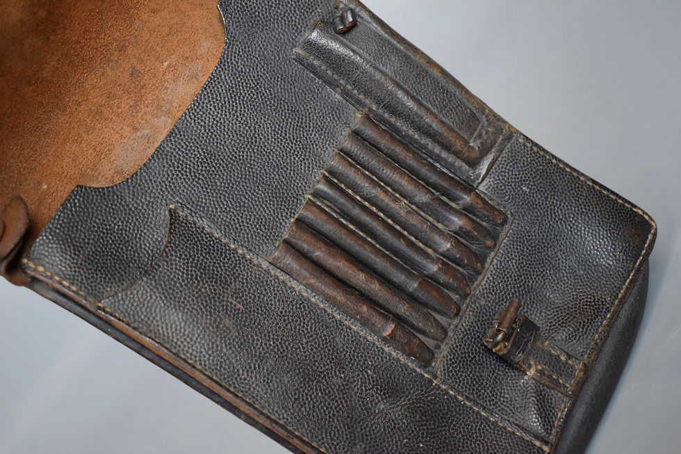 Thumbnail: Black leather map case 'bml/43'