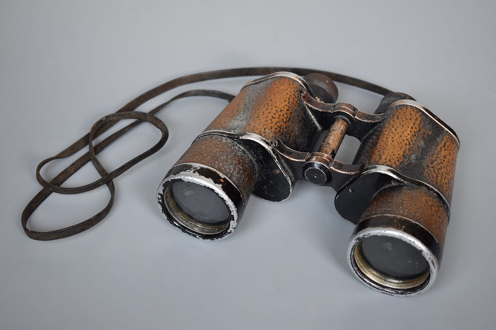 Thumbnail: Zeiss 7x50 Kriegsmarine Küstenartillerie binoculars 'Artl.'