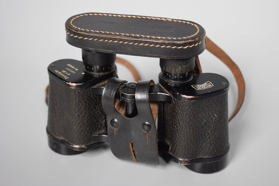 Thumbnail: 6x30 Dienstglas 'Hensoldt Wetzlar' + accessories '1939'