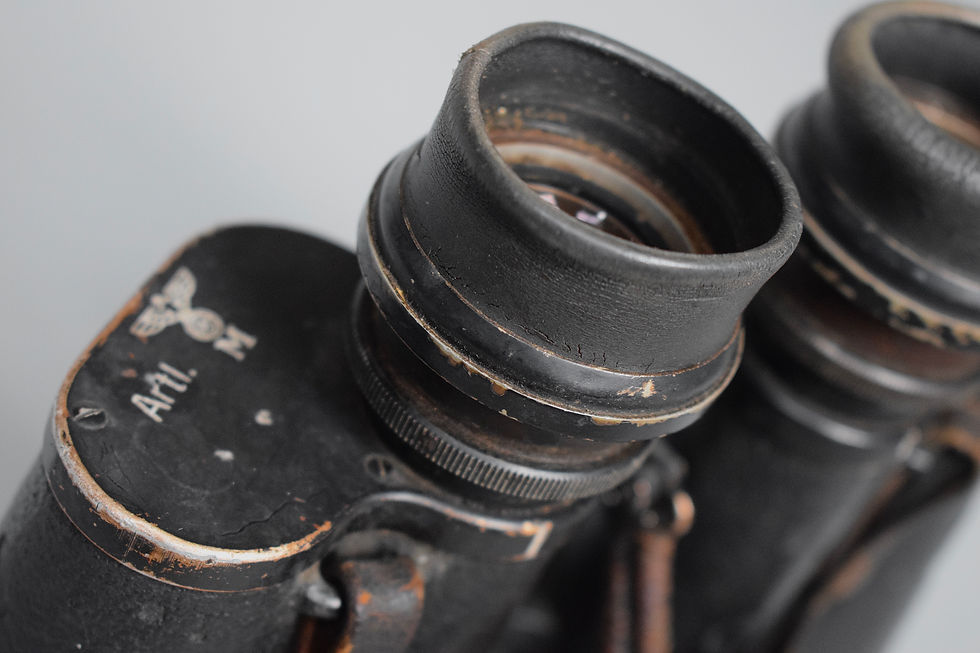 Thumbnail: Zeiss 7x50 Kriegsmarine Artl. binoculars 'blc'