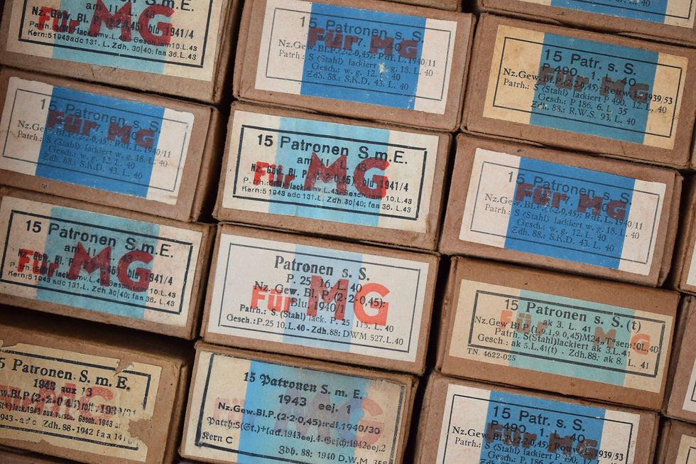 Thumbnail: 7.92x57mm Für MG MG34/42 boxes lot x40