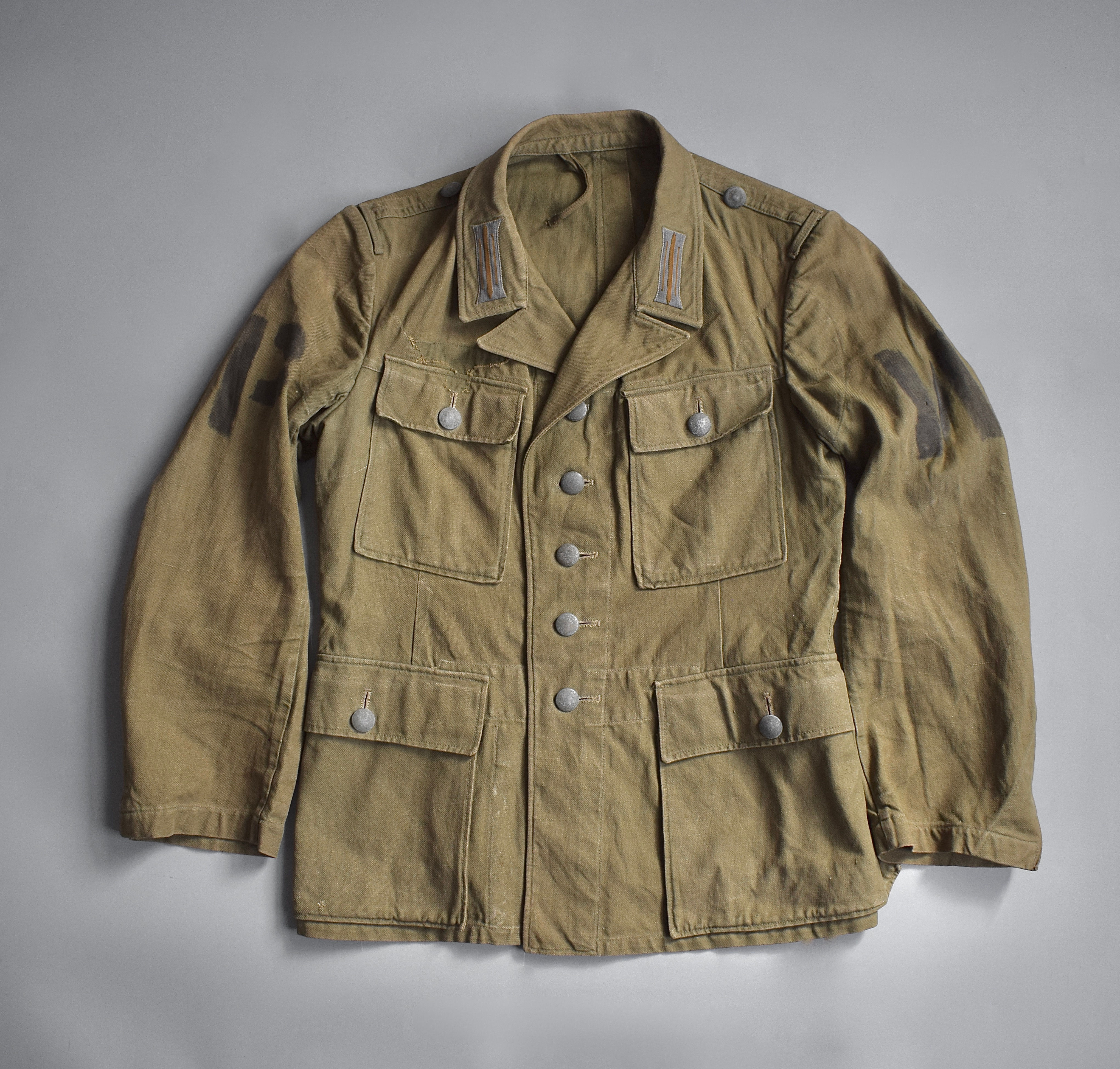 DAK Heer POW tropical tunic 'RBNr'