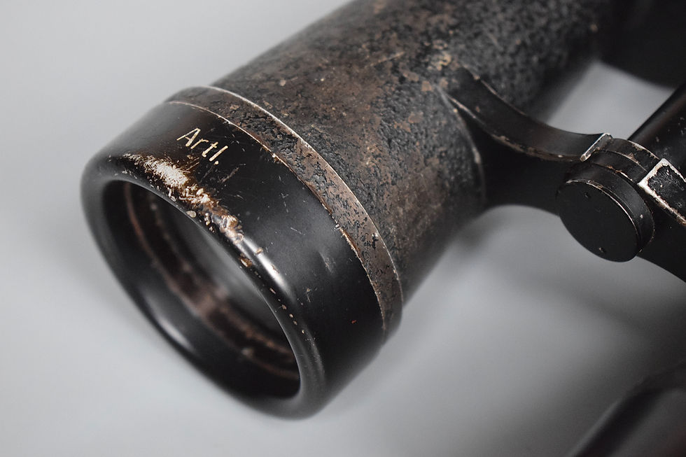 Thumbnail: Leitz 7x50 Kriegsmarine Artl. binoculars 'beh'