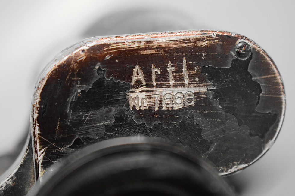 Thumbnail: Zeiss 7x50 Kriegsmarine binoculars 'Artl'