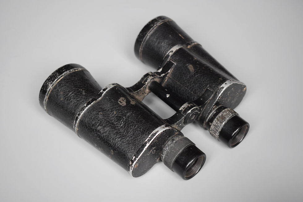 Thumbnail: 7x50 Dienstglas binoculars 'bmk' + case '1937'