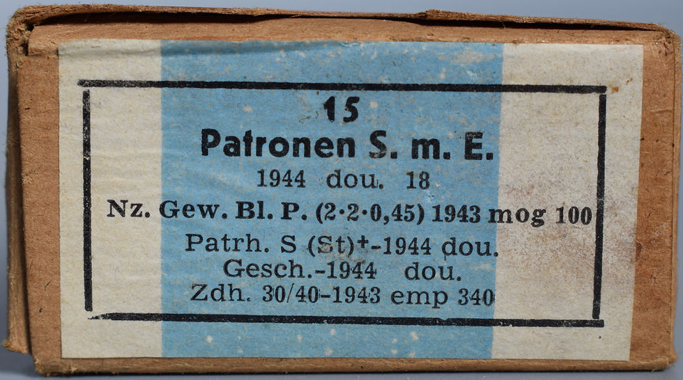 Thumbnail: 7.92x57mm Patronen S.m.E. ammunition boxes set '1944'