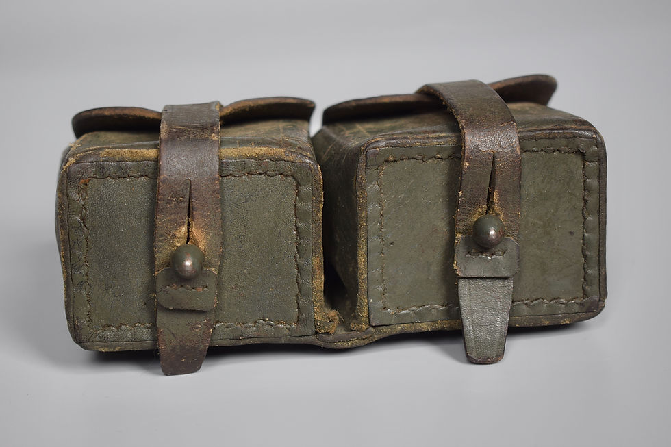 Thumbnail: Camouflage Italian Carcano ammo pouch