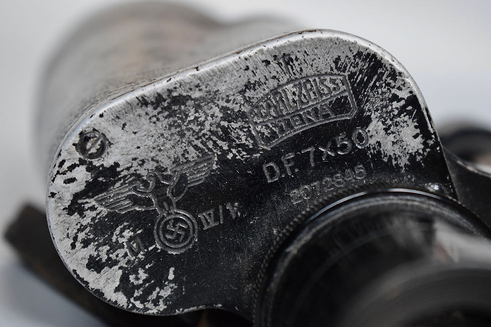 Thumbnail: Zeiss 7x50 Kriegsmarine 'Scheinw u. Fluwa' binoculars