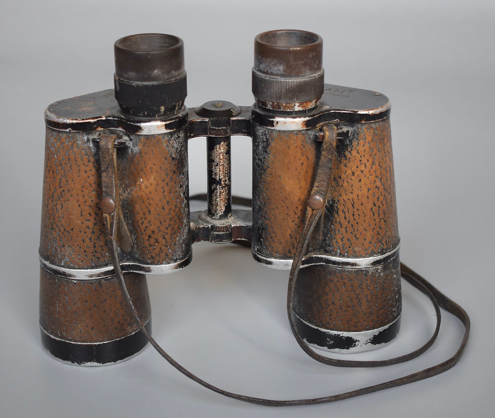 Thumbnail: Zeiss 7x50 Kriegsmarine Küstenartillerie binoculars 'Artl.'