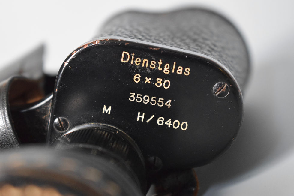 Thumbnail: 6x30 Dienstglas 'Hensoldt Wetzlar' + accessories '1939'