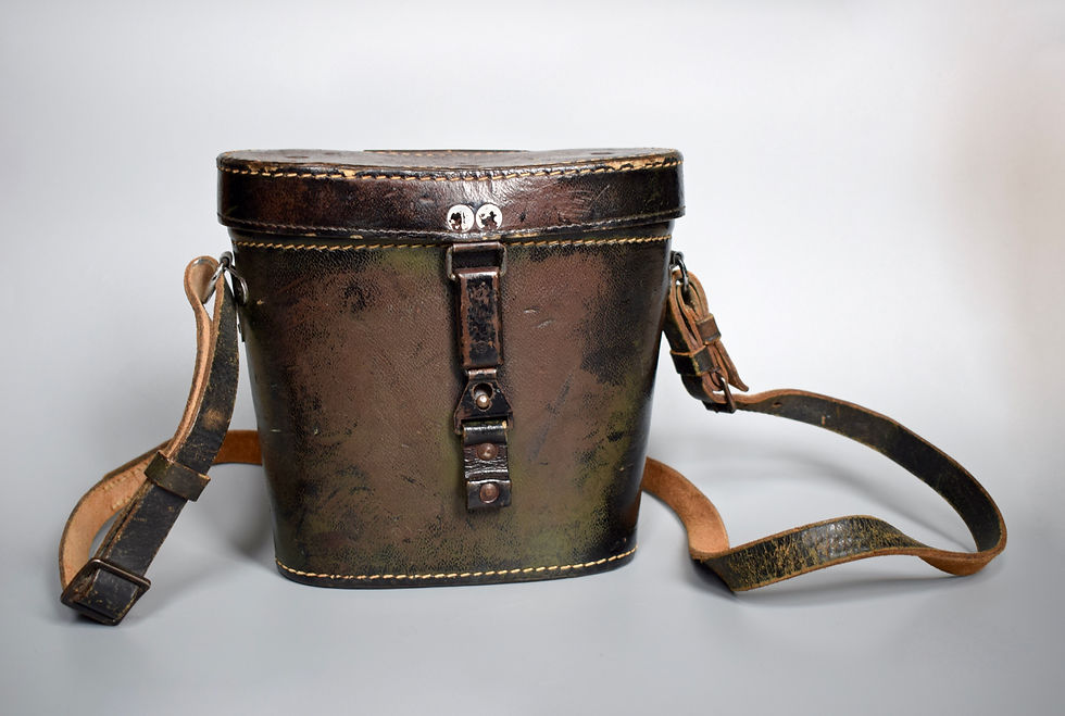 W-SS named & camouflaged binocular case