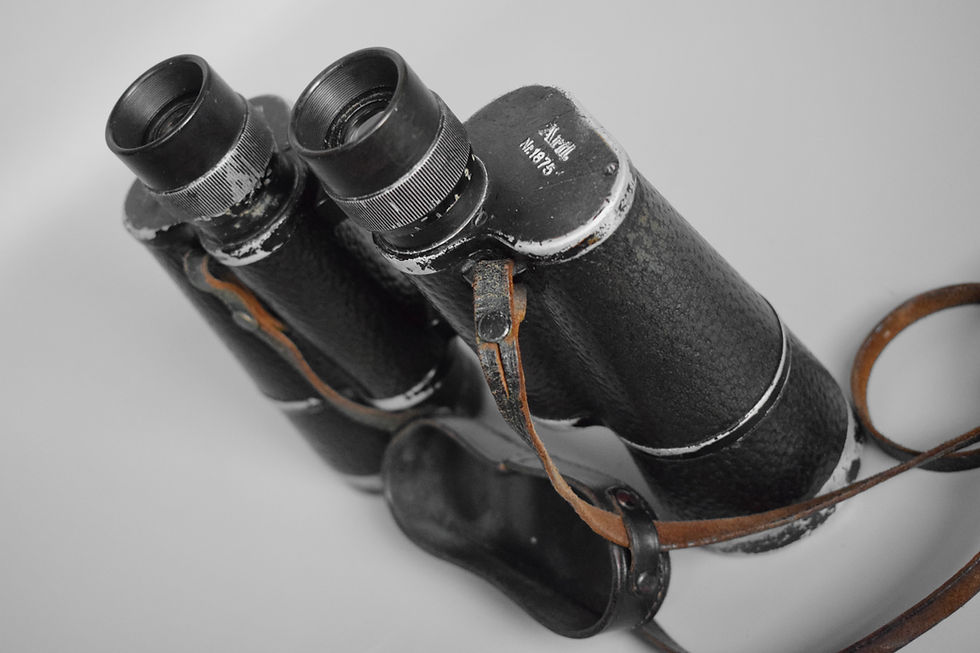 Thumbnail: Zeiss 7x50 Kriegsmarine Küstenartillerie binoculars 'Artl.'