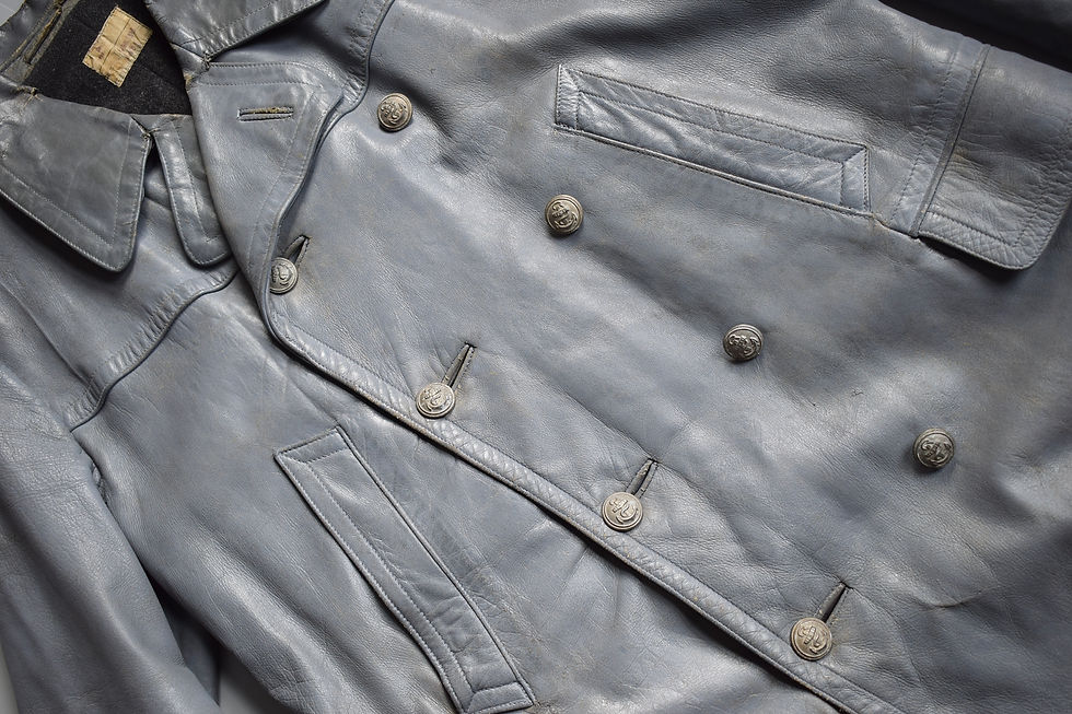 Thumbnail: Kriegsmarine U-boat 3/4 leather jacket '1943'