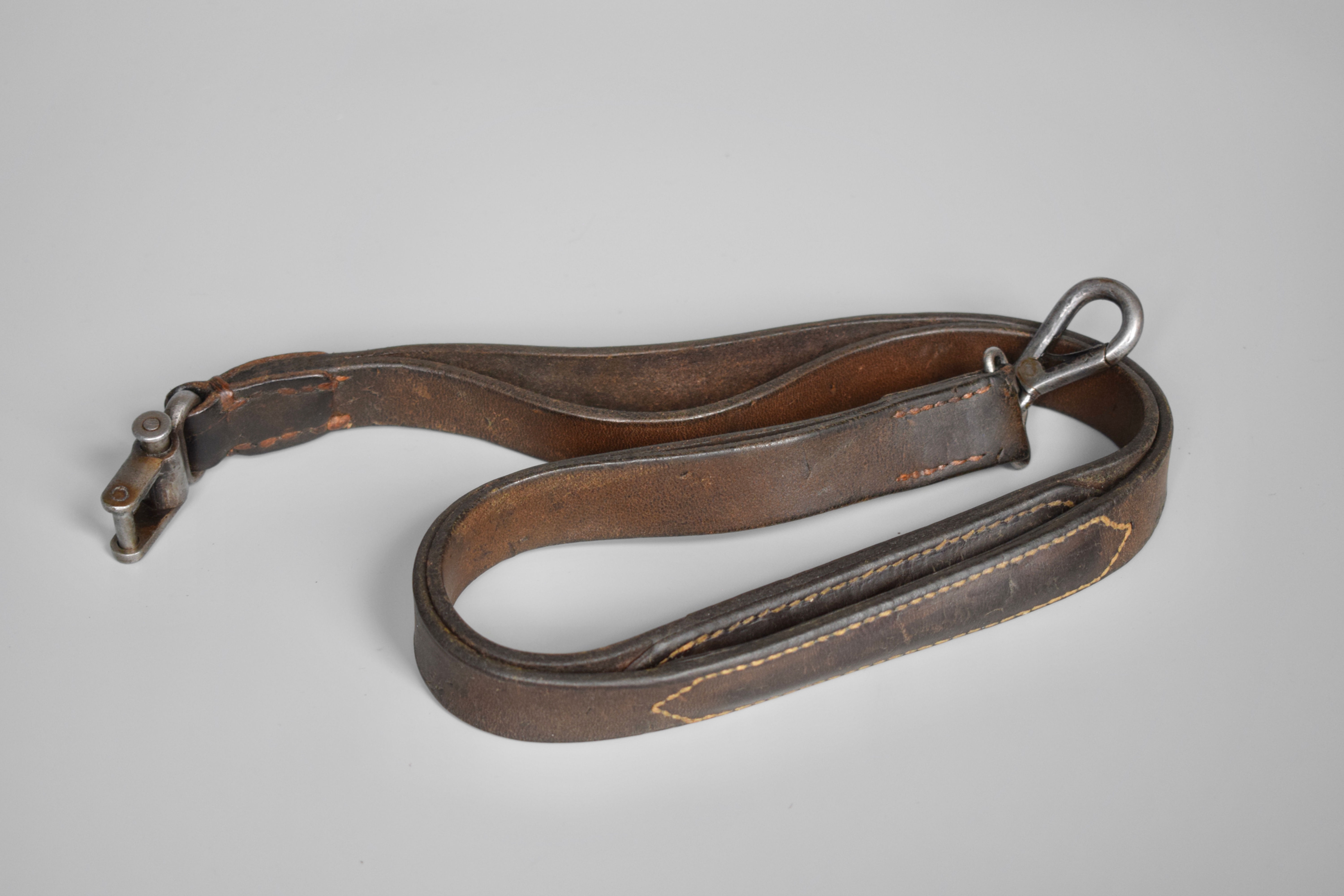 Early MG34 leather sling