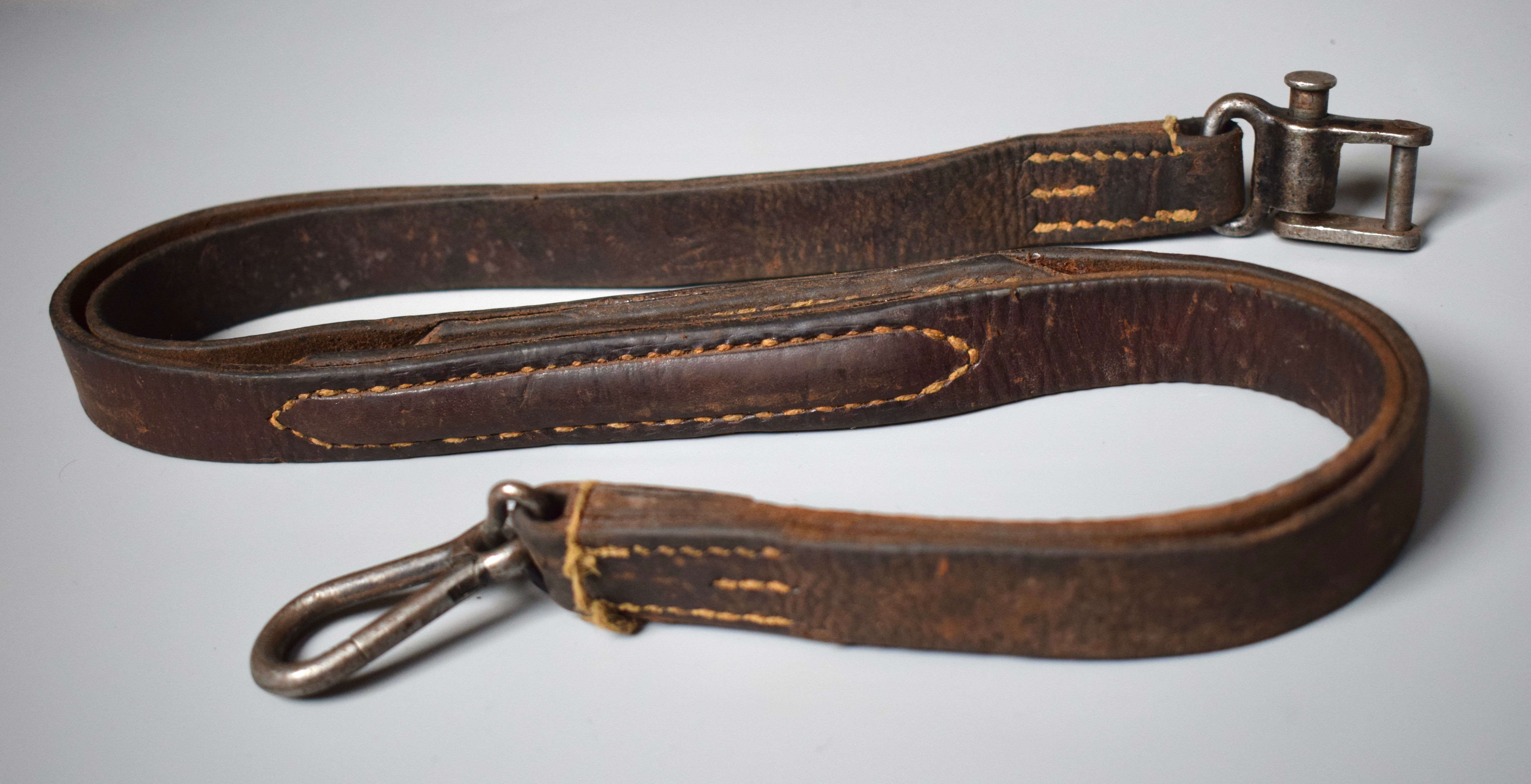 Early MG42 leather sling 'gyb 1942'