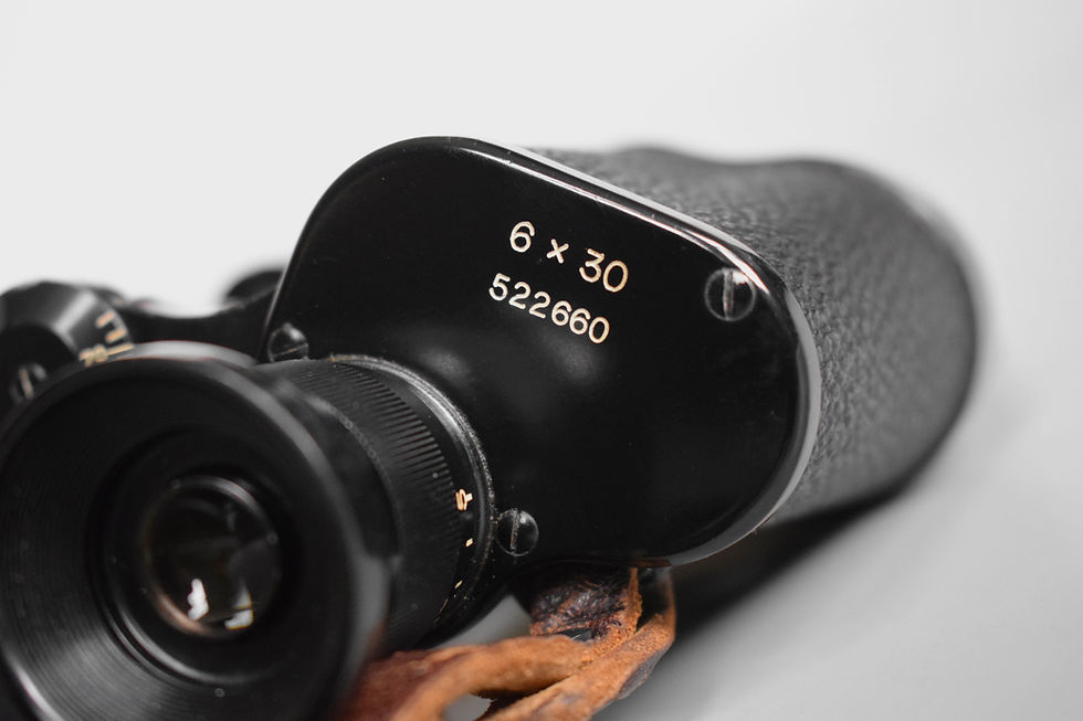 Thumbnail: 6x30 binoculars 'Hensoldt Wetzlar' + accessories
