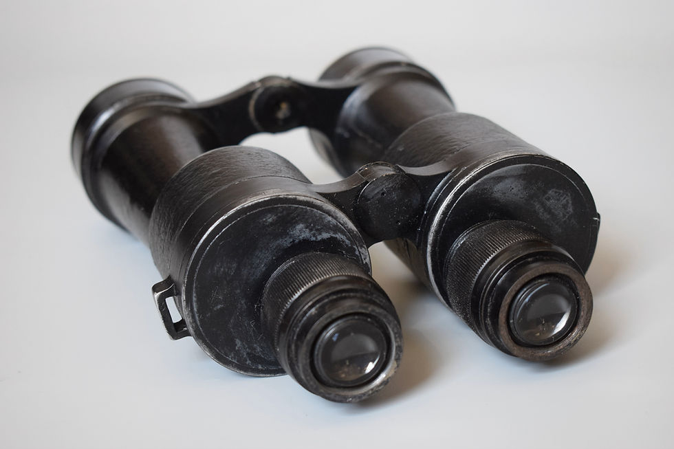 Thumbnail: Wehrmacht Huet 7x50 Dienstglas binoculars