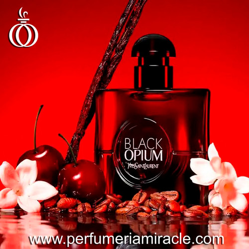 Yves Saint Laurent Opium Black Over Red EDP 90ml | Perfumería Miracle