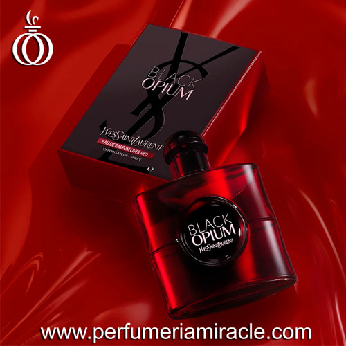 Yves Saint Laurent Opium Black Over Red EDP 90ml | Perfumería Miracle