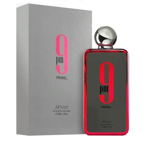香水(男性用) afnan 9pm rebel 100ml Afnan 9PM Rebel EDP 100ml | Perfumería Miracle