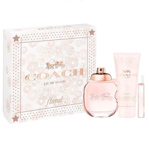 Estuche Coach New York Floral Perfumería Miracle