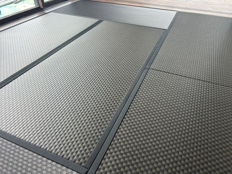 積水美草市松ブラック施工例