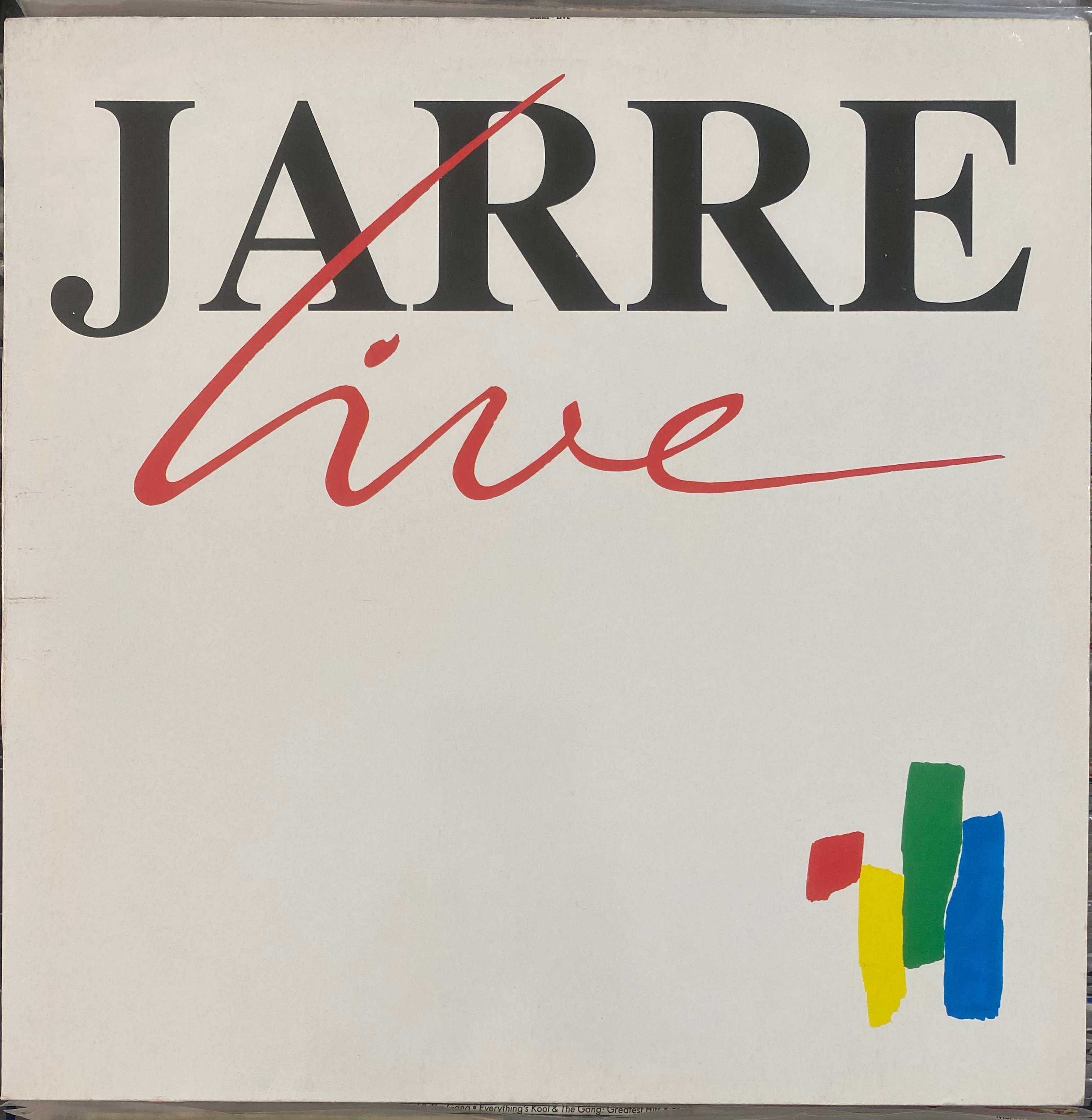 Copertina album JARRE live
