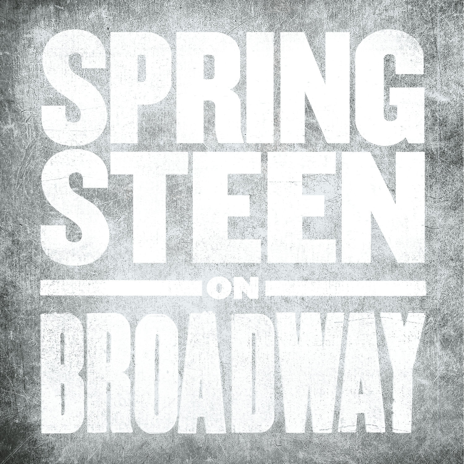 Copertina album: Springsteen on Broadway