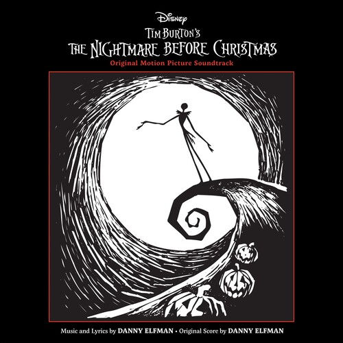 Copertina CD: L'Incubo Prima di Natale, colonna sonora originale Disney