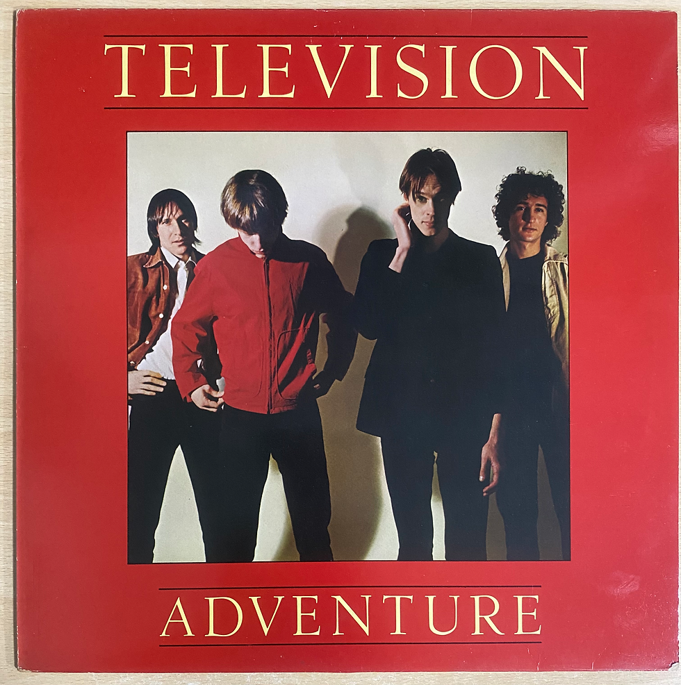 Copertina vinile Television, album Adventure
