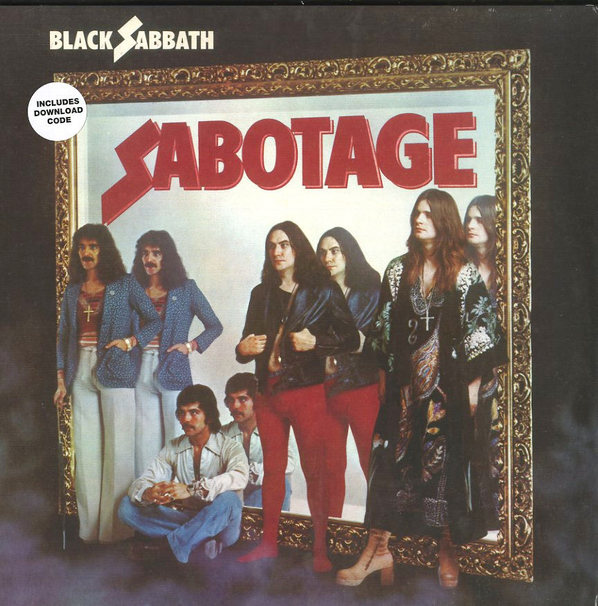 Copertina album Black Sabbath, Sabotage