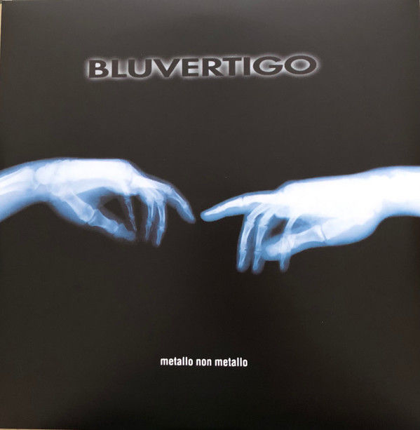 Copertina Bluvertigo, "Dentro le mani", mani stilizzate