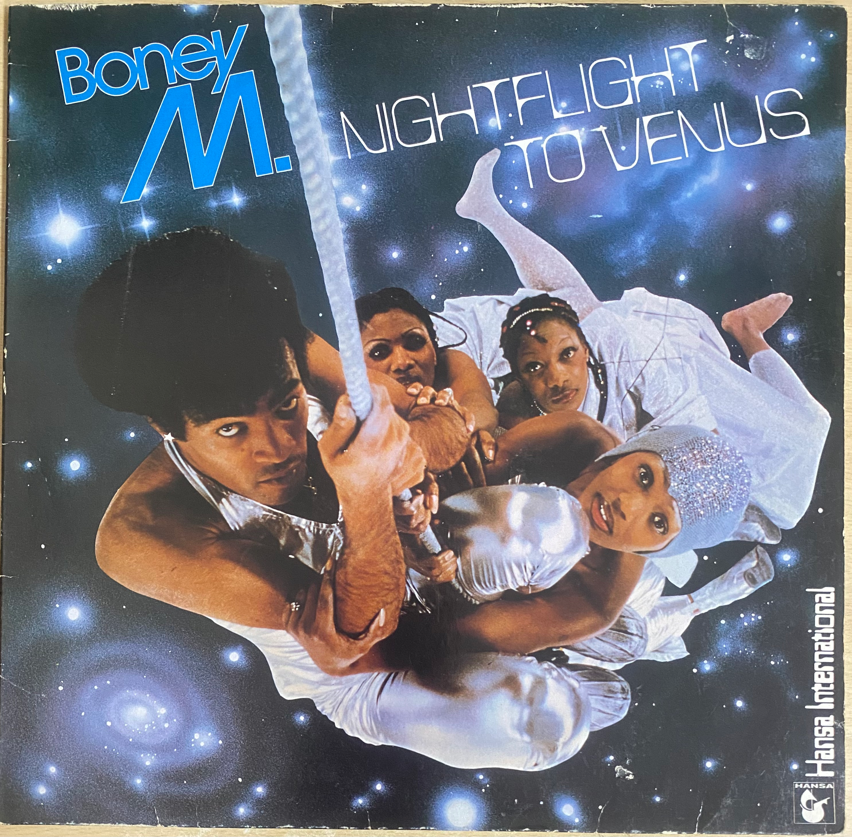 Copertina disco Boney M, Nightflight to Venus