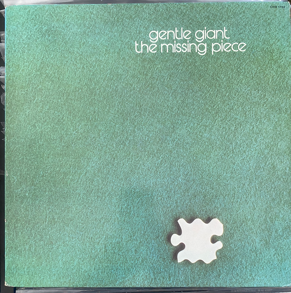 Miniatura: Copertina album Gentle Giant, The Missing Piece