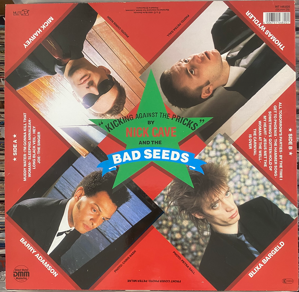 Miniatura: LP Bad Seeds, Nick Cave: retro copertina