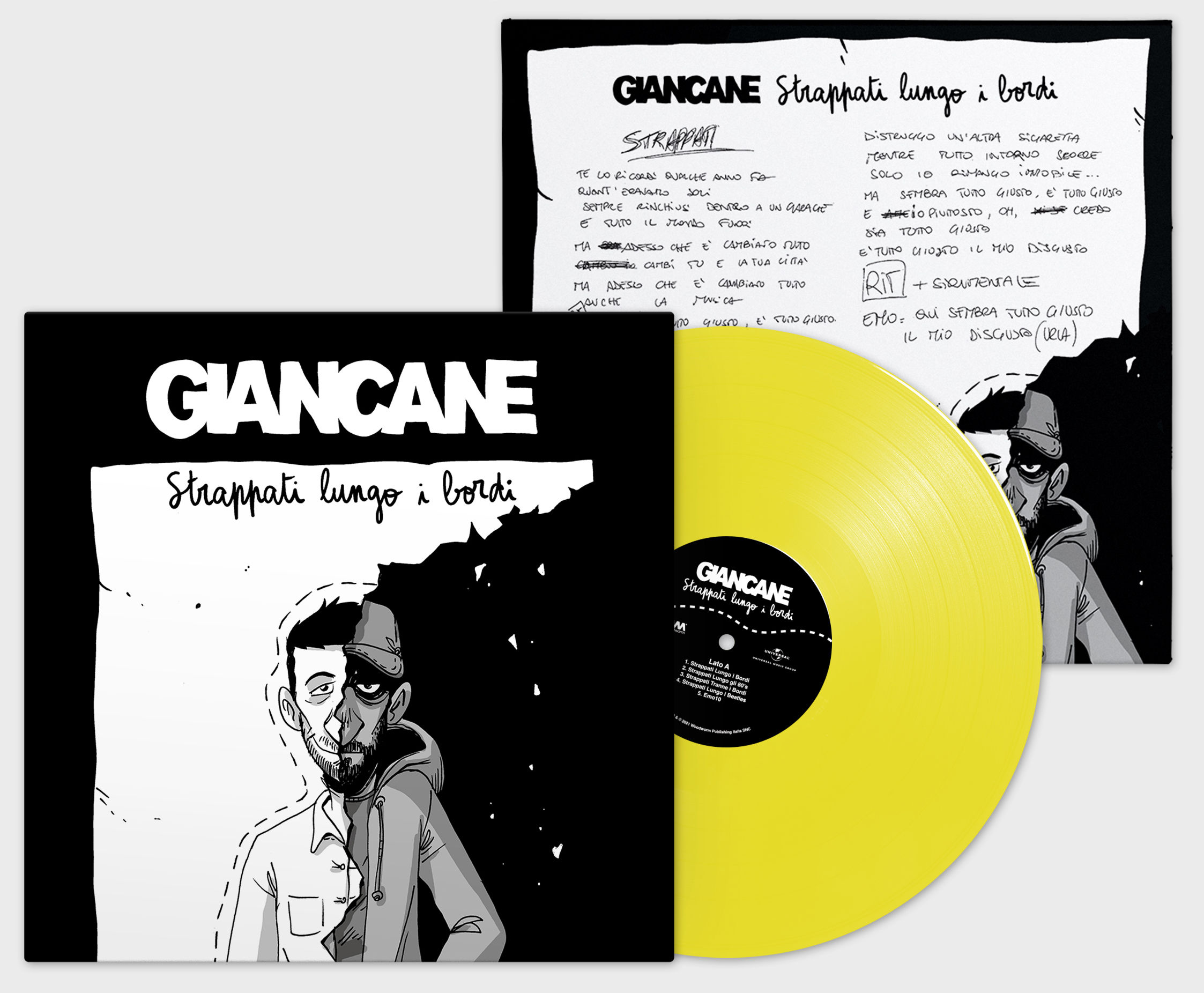 Giancane, "Sheepitalk", LP giallo