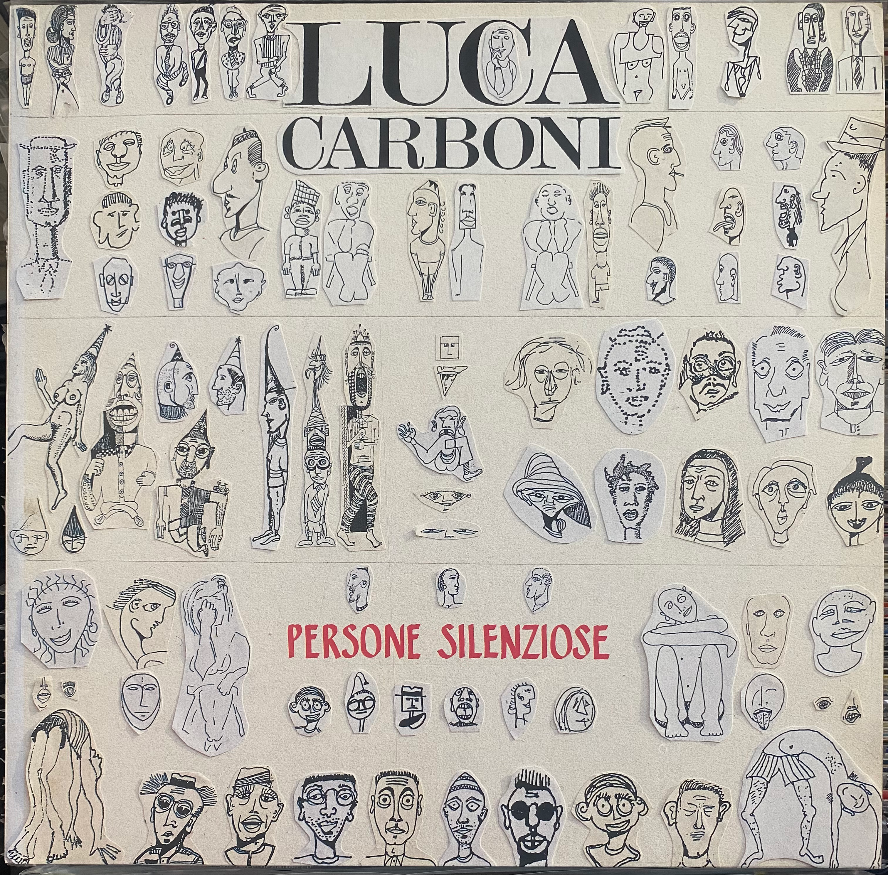 Copertina Luca Carboni, Persone Silenziose