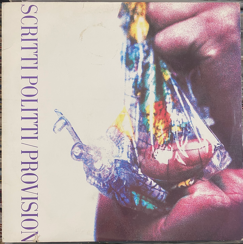 Copertina album "Scritti Politi/Provision"