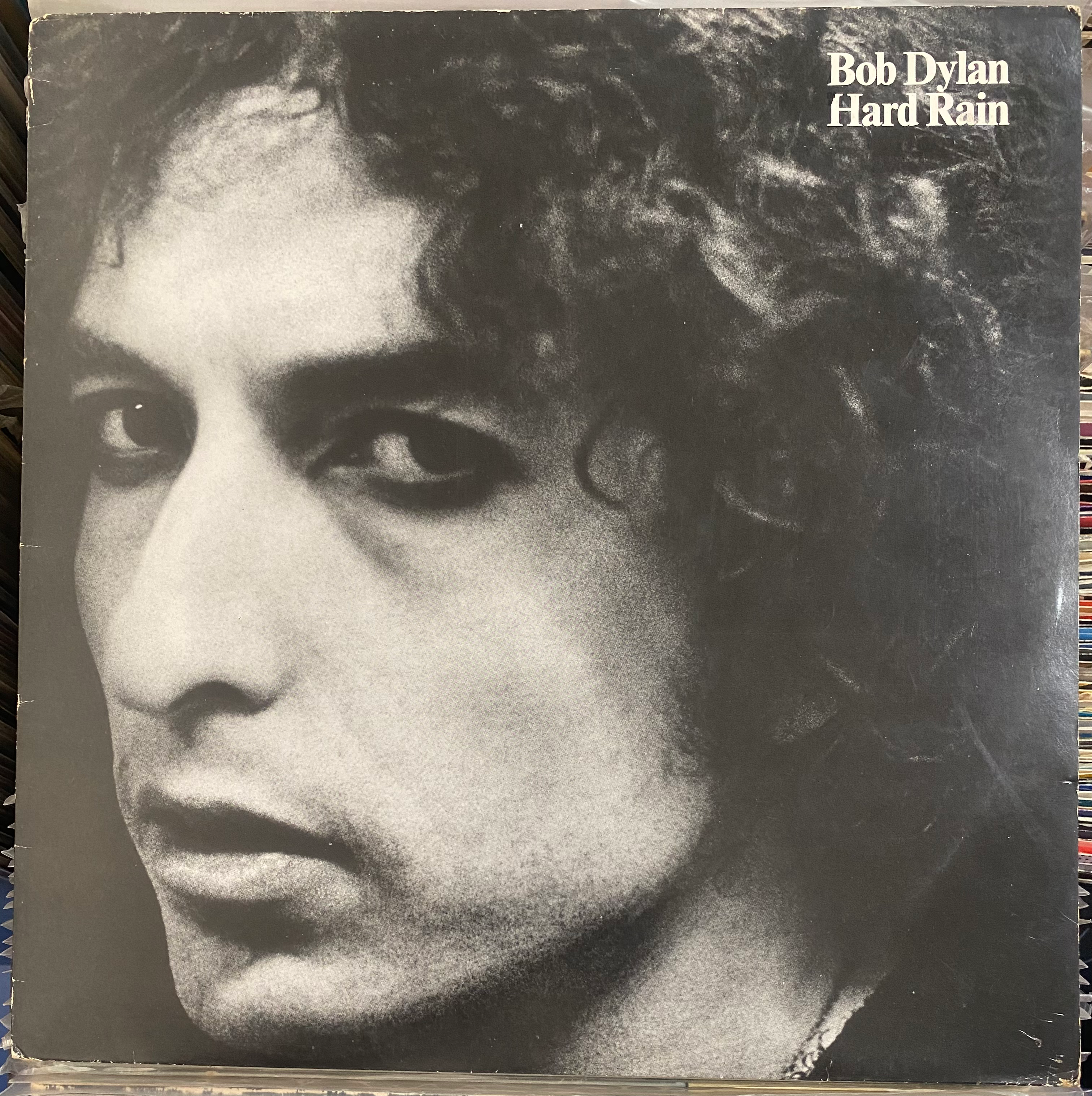 Bob Dylan, Hard Rain, copertina dell'album