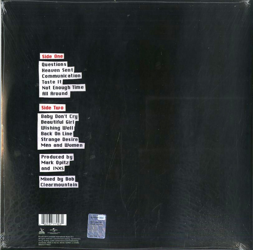 Retrospettiva copertina LP Suzanne Vega, Solitude Standing: tracce