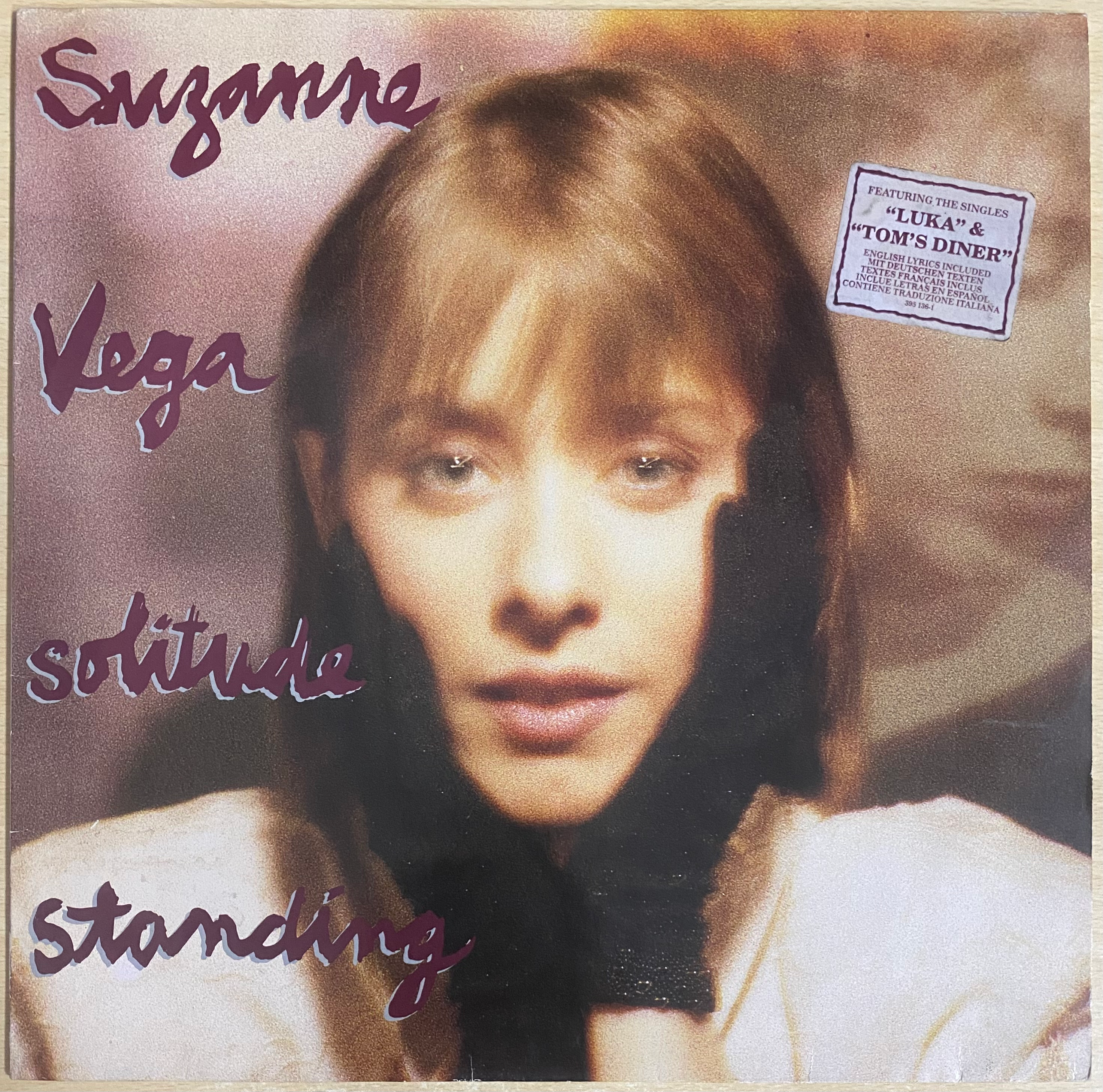 Copertina dell'album Solitude Standing di Suzanne Vega