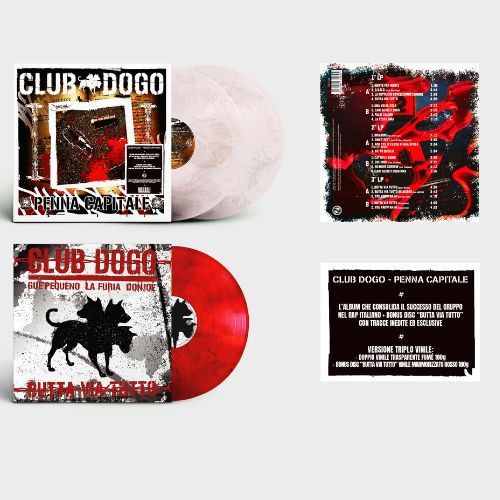 Club DoGo, DoGo album, doppio vinile rosso e bianco