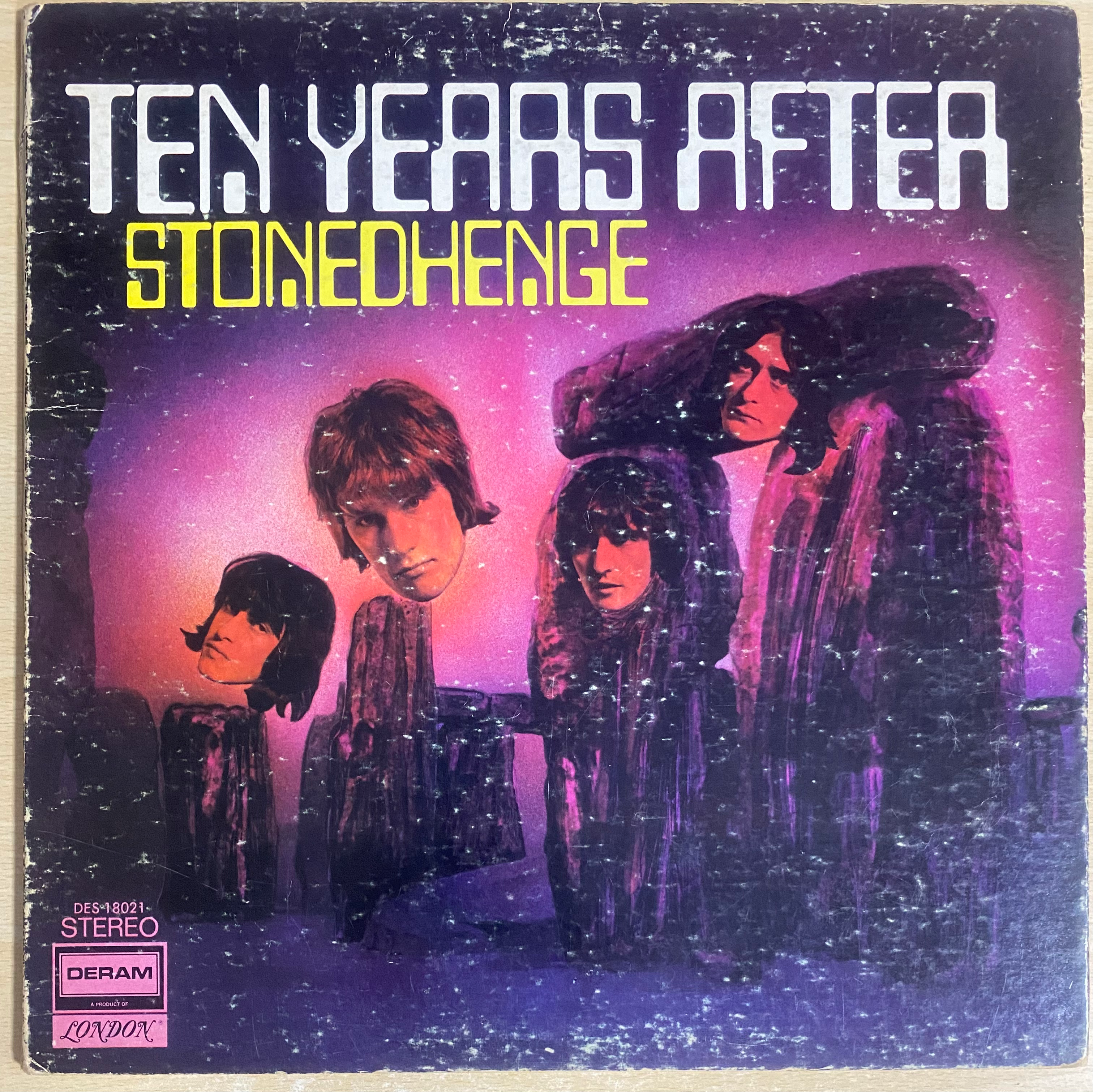 Copertina del disco "Stonehenge" dei Ten Years After