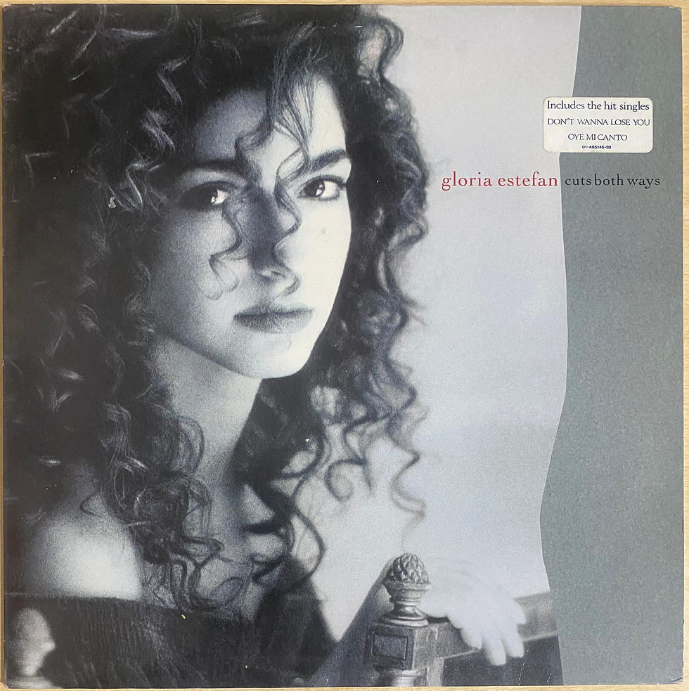Gloria Estefan, Cronache LP, copertina album