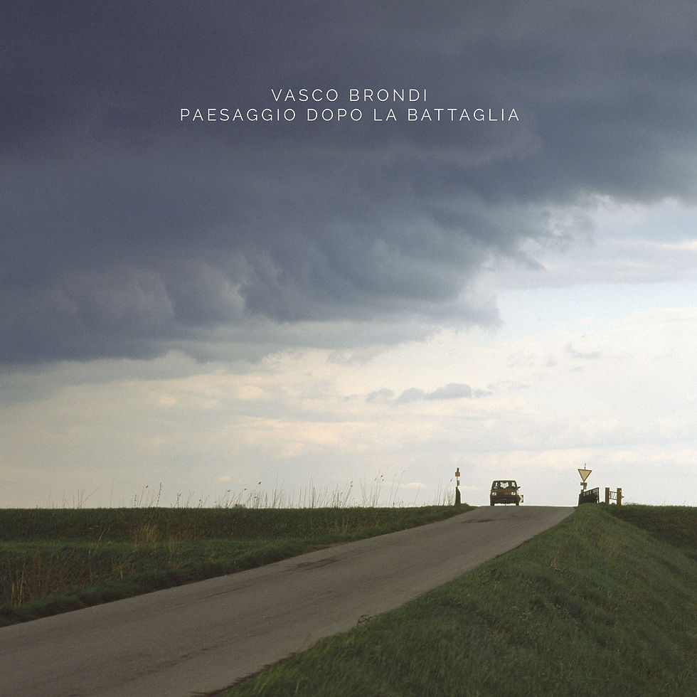 Vasco Brondi, "Passaggio dopo la battaglia", copertina album
