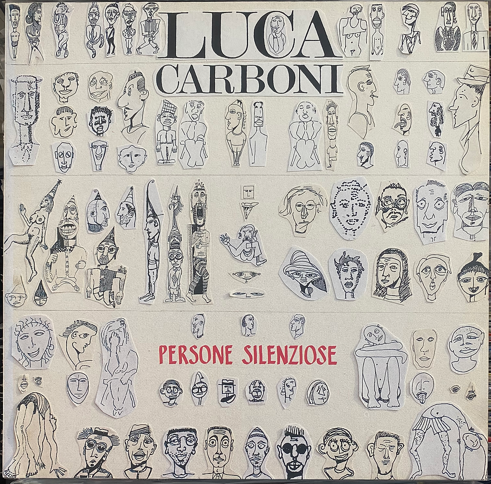 Copertina Luca Carboni: Persone Silenziose