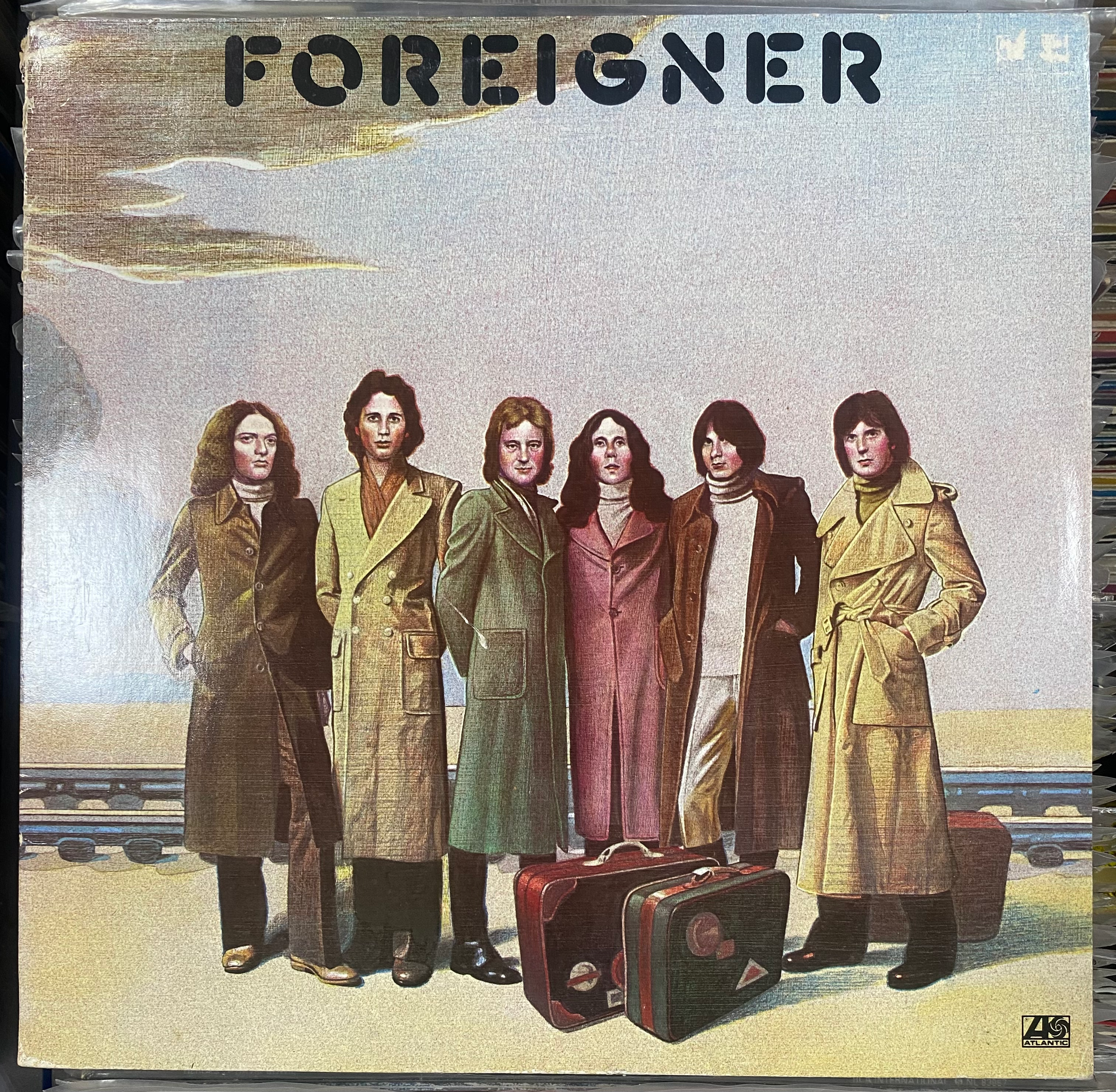 Copertina dell'album "Foreigner" della band Foreigner